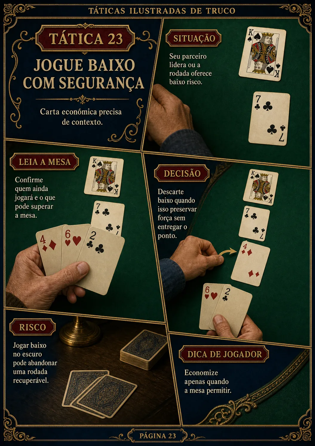 Prévia 5 de Táticas Ilustradas de Truco
